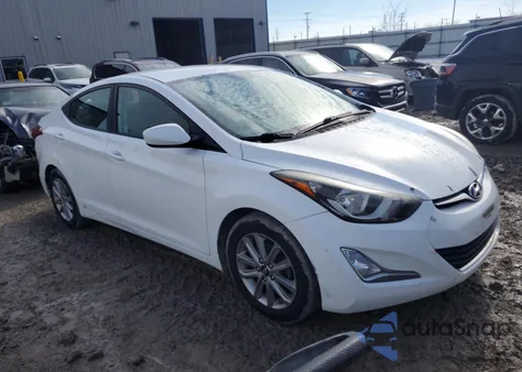 2014 Hyundai Elantra Se z USA, uszkodzony, nr VIN 5NPDH4AE2EH470326